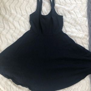 SOLD. Hollister Navy blue skater dress